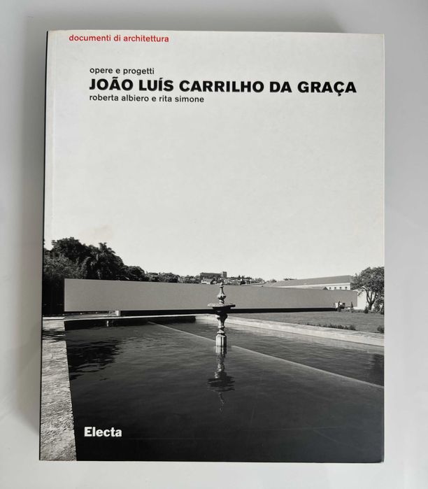 Livro Arquitetura, João Luís Carrilho da Graça, Electa