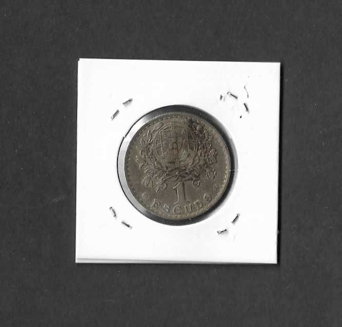 Moeda de 1 Escudo. Portugal 1952