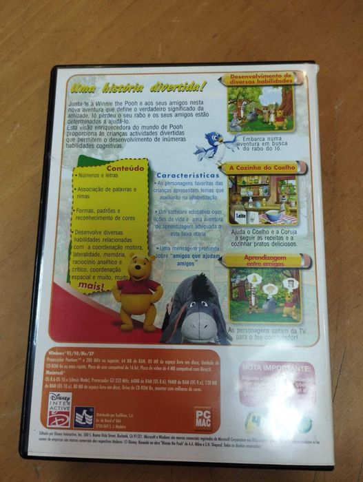 CR-Rom "O livro do Pooh" Disney