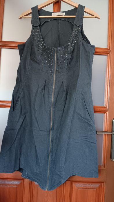 Sukienka lniana Cream r 36