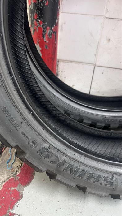 Par de Pneus Shinko 804 / 805 medidas Bmw Gs / Ninet etc menos de 100km