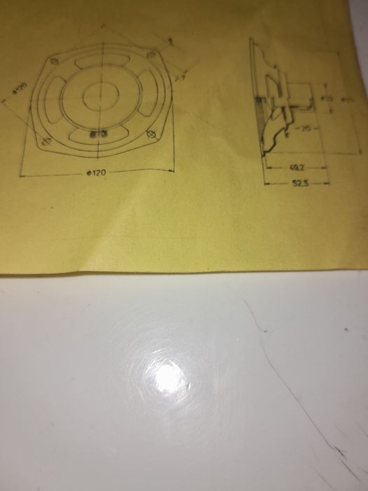 Unitra tonsil GD12/4 4w 8 om