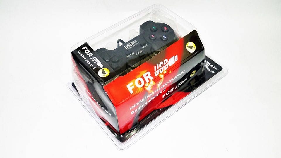 Геймпад джойстик для ПК Double Shock 2 USB-208 провідний