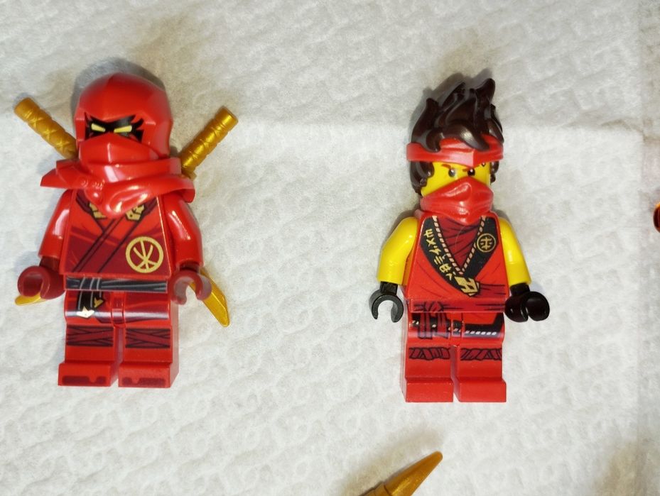 Kolekcja figurek LEGO Ninjago KAI (Dragon Form, Scuba, Island) - Wybierz swoją!