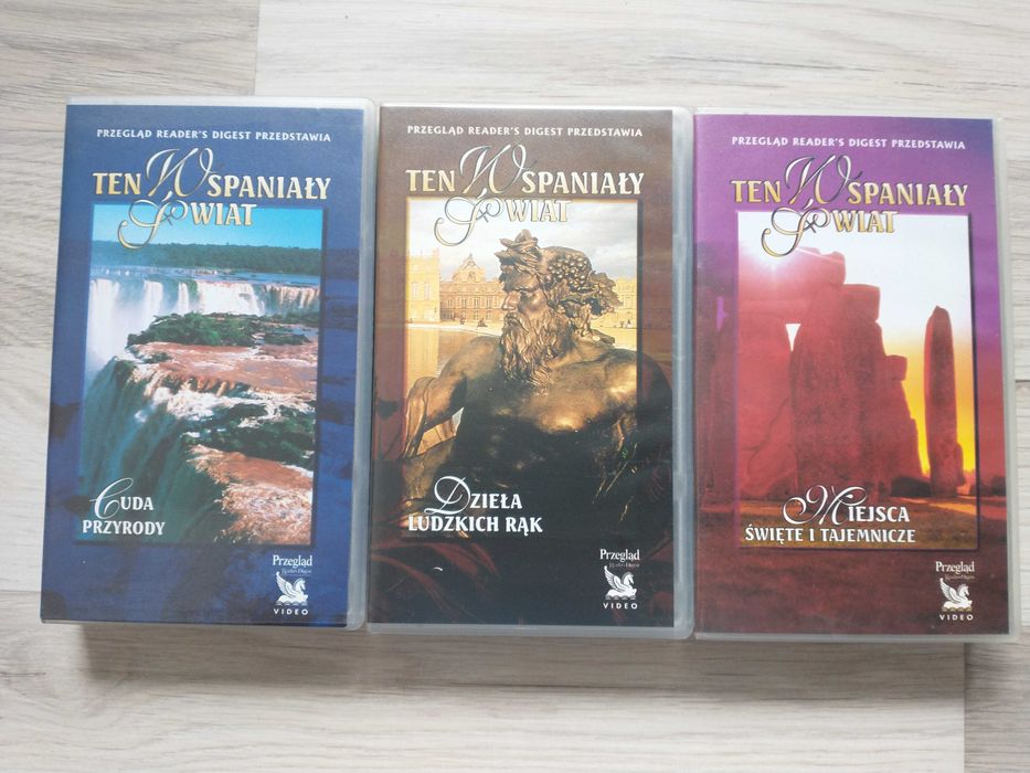 Ten wspaniały świat komplet na VHS