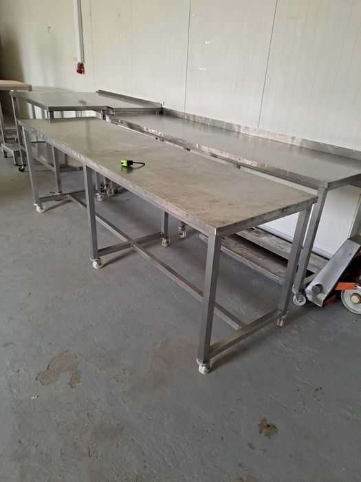 Mesa de trabalho em inox ( stock off)