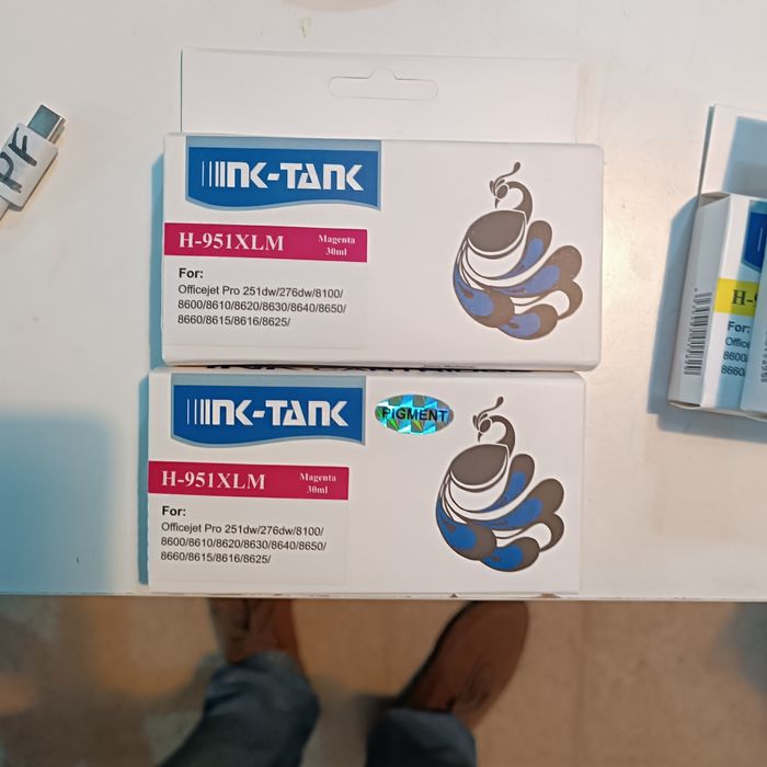 Tinteiros  compatíveis  HP