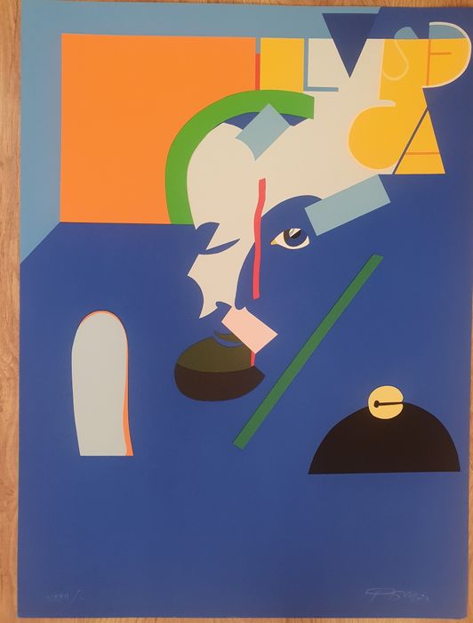 Serigrafias grandes de Júlio Pomar