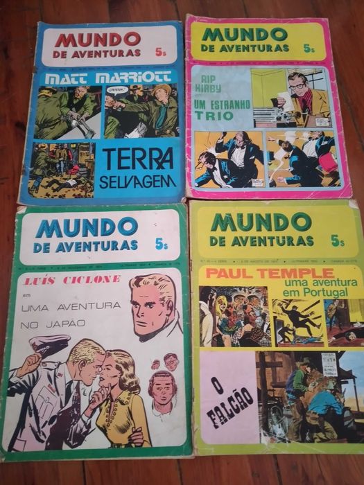 Tarzan, Superman, Mundo de Aventuras...