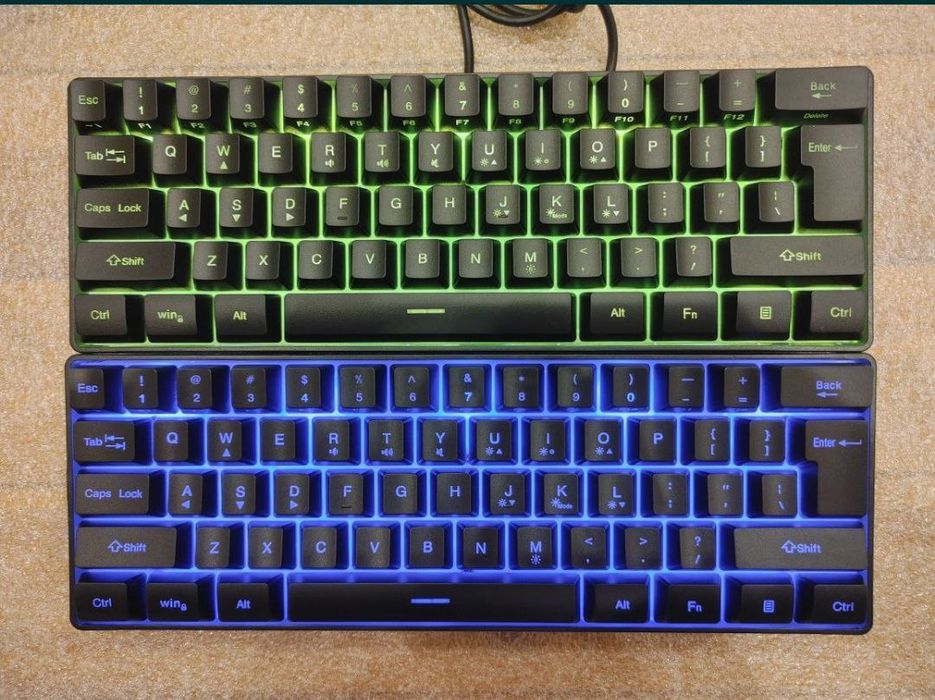 RGB Клавіатура Ігрова дротова Y-Fruitful K401 61 клавіша