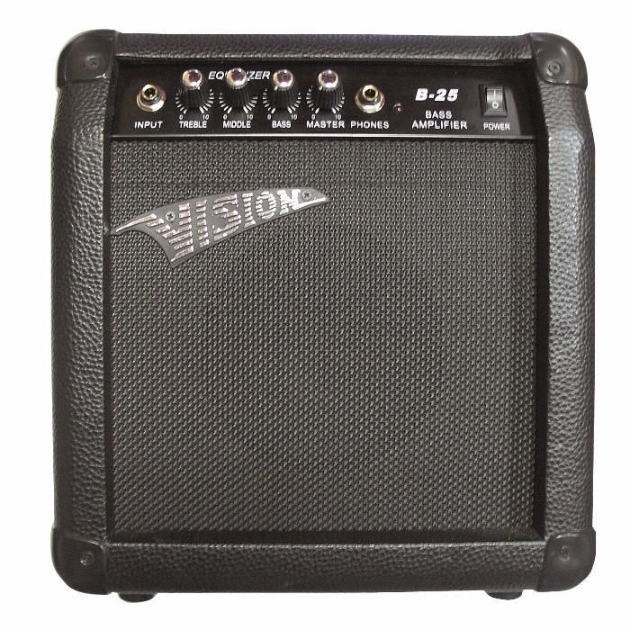 Conjunto 'plus' baixo elétrico 4 cordas MSA VISION - NOVO