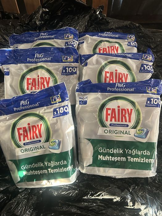 Kapsułki do zmywarki fairy 600sztuk