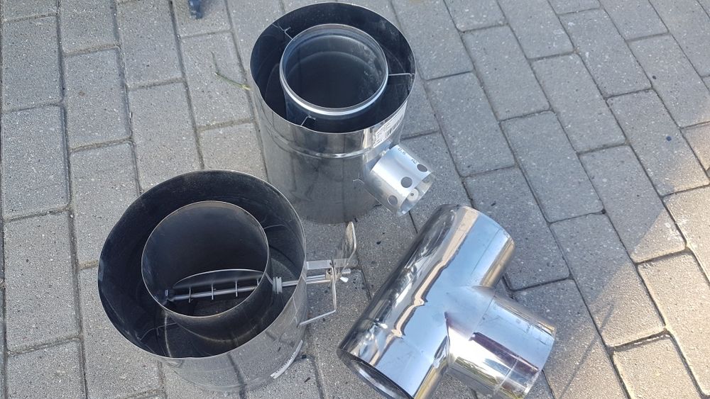 Przewody powietrzno spalinowe Ø125/200