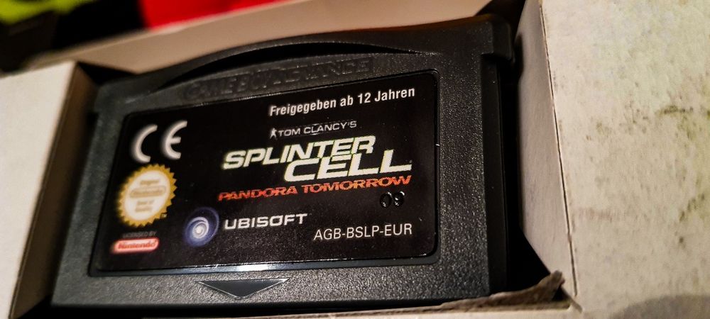 Splinter Cell Game Boy GBA Nintendo