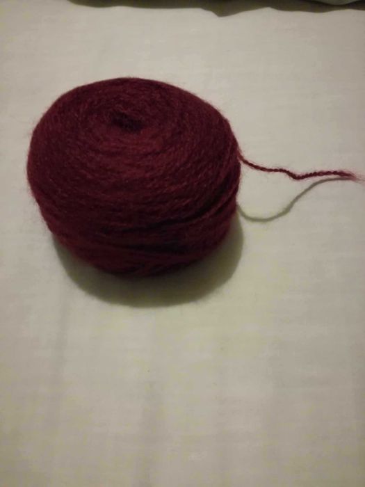 Lã de várias cores