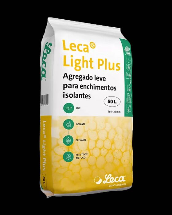 LECA light plus, 40 sacos de 50 lt.