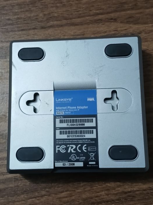 Cisco SB "Linksys PAP2T"