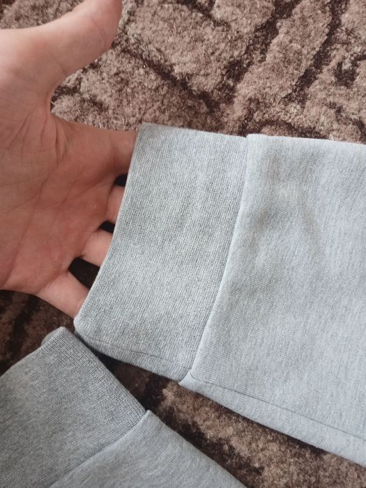 Сірі спортивні штани nike tech fleece