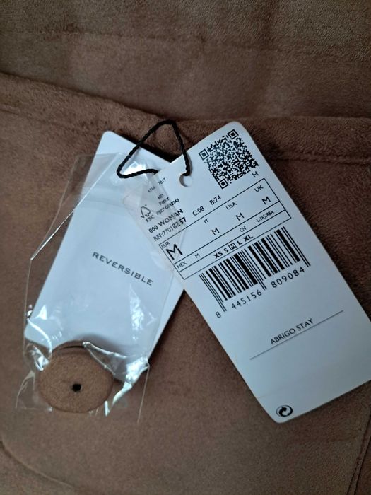 Dwustronny kożuch Mango