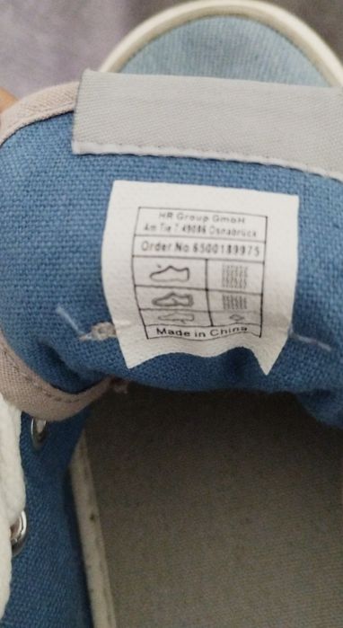 Кеди HIS 38р. уни. Нові