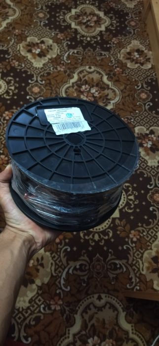 Ланцюг декоративний чорний 3 мм 1 м фарба