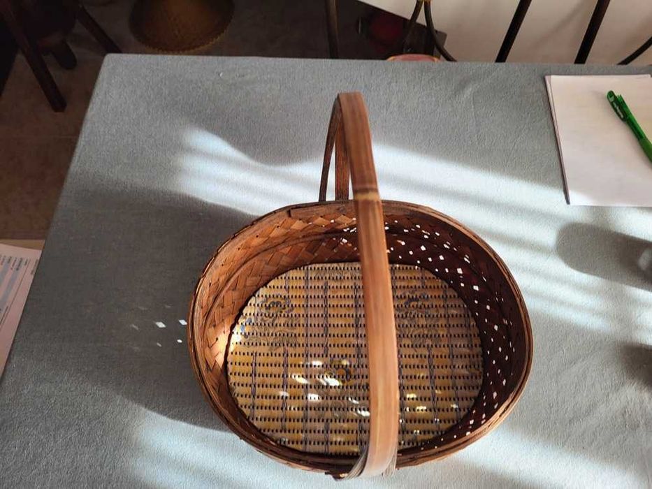 Cesta em Vime com Pega