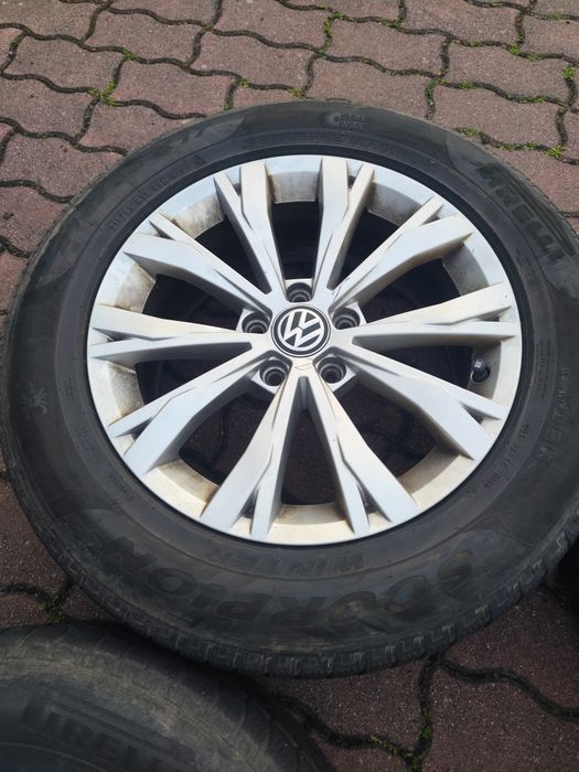 Orginalne WV Tiguan alufelgi 17 cali