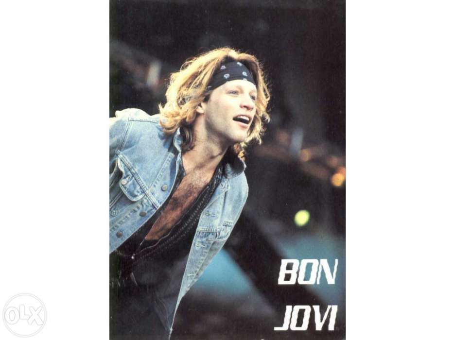 Bon Jovi store vários artigos de Bon Jovi