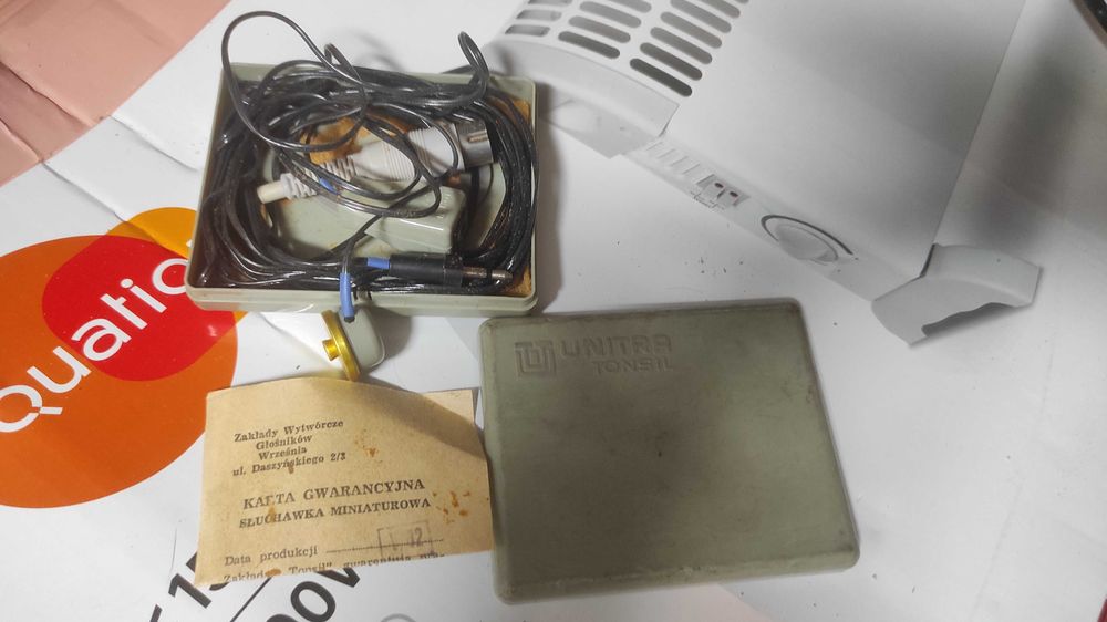 Słuchawka miniaturowa Unitra Tonsil