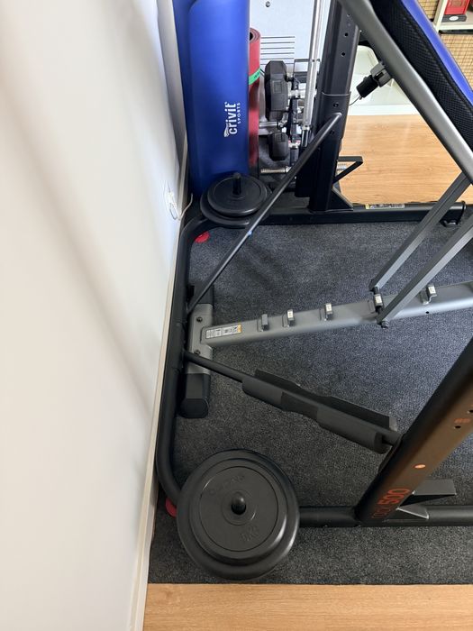 Rack musculação e banco