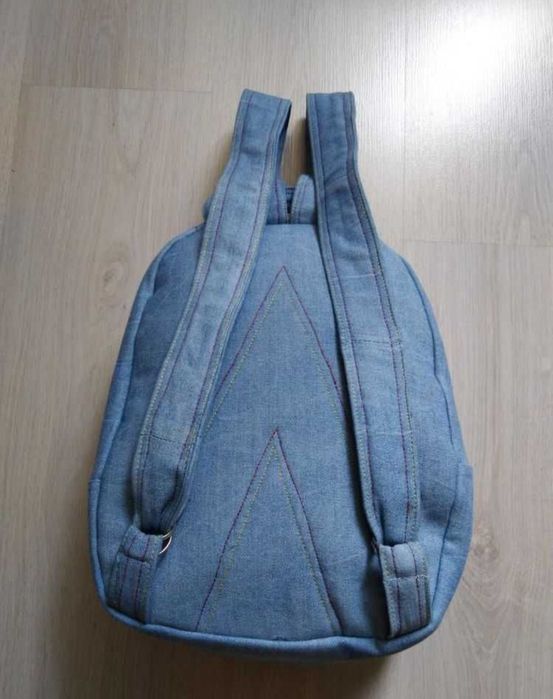 Стильний джинсовий рюкзак HadWan.  В наявності.
