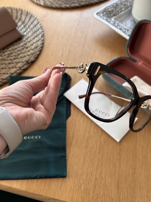 Okulary, oprawa korekcyjna Gucci damska  NOWA