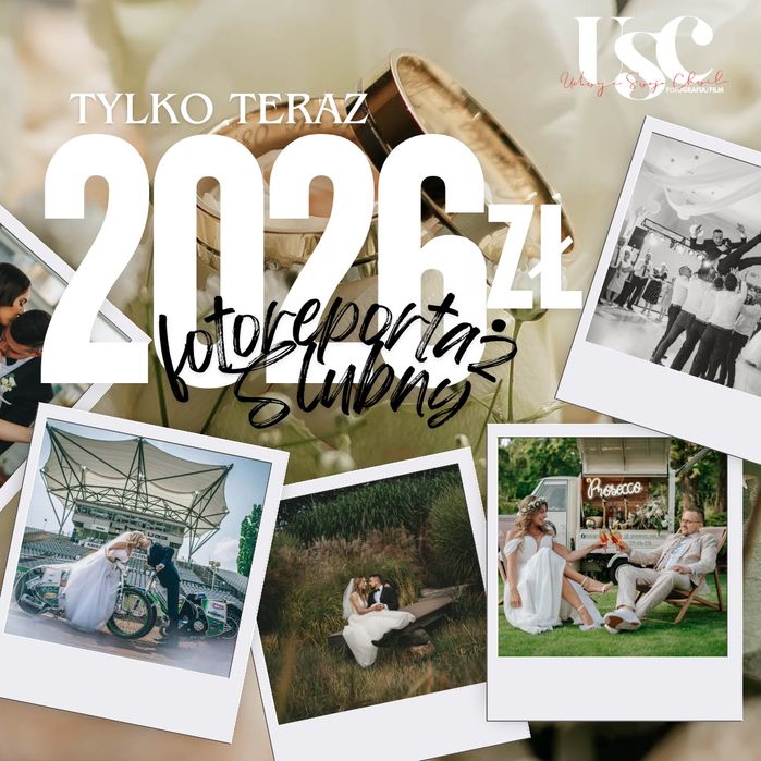 Fotograf ślubny, kamerzysta Częstochowa, montaż filmów, korekta zdjęć