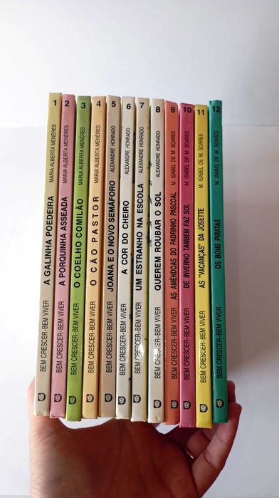 Livros da Coleção - Bem Crescer bem Viver