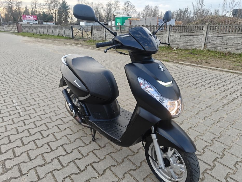 Skuter Peugeot Kisbee  50 2T wydech Tecnigas Qtre