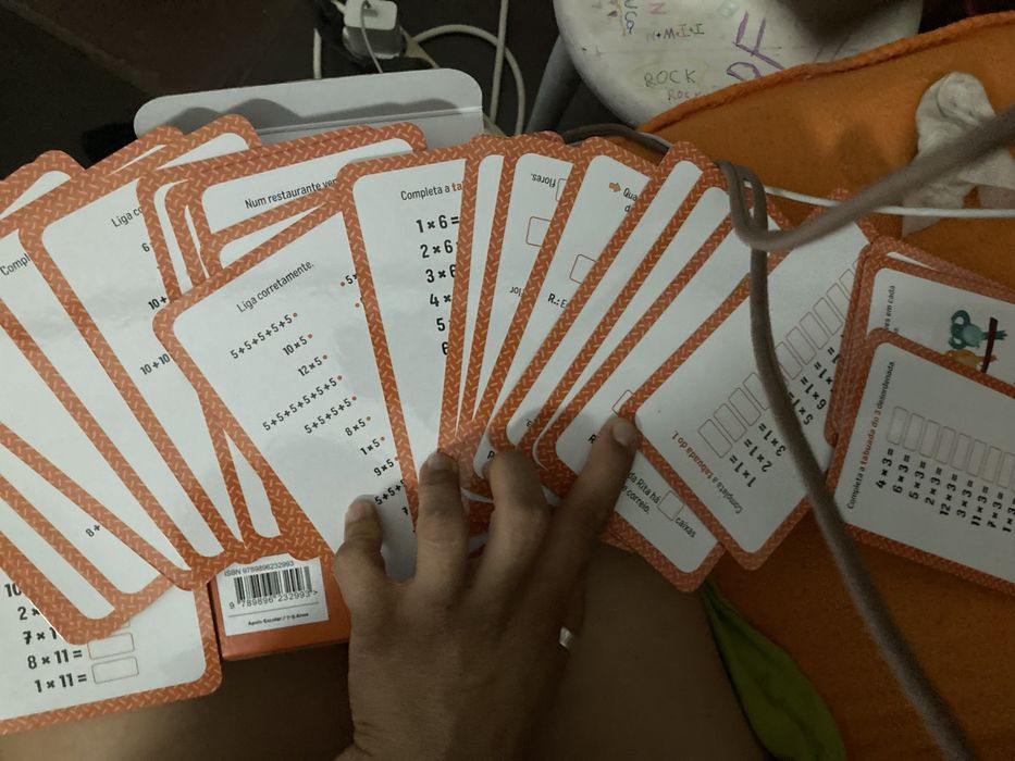 Jogo didactico pratica de tabuada