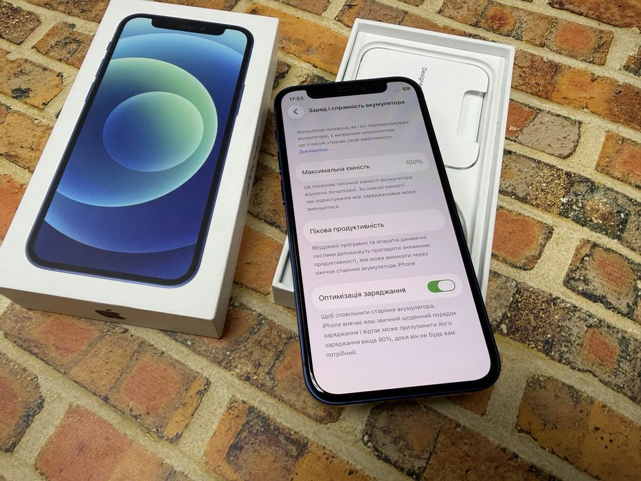 Iphone 12 Mini 128gb neverlock Blue MDM