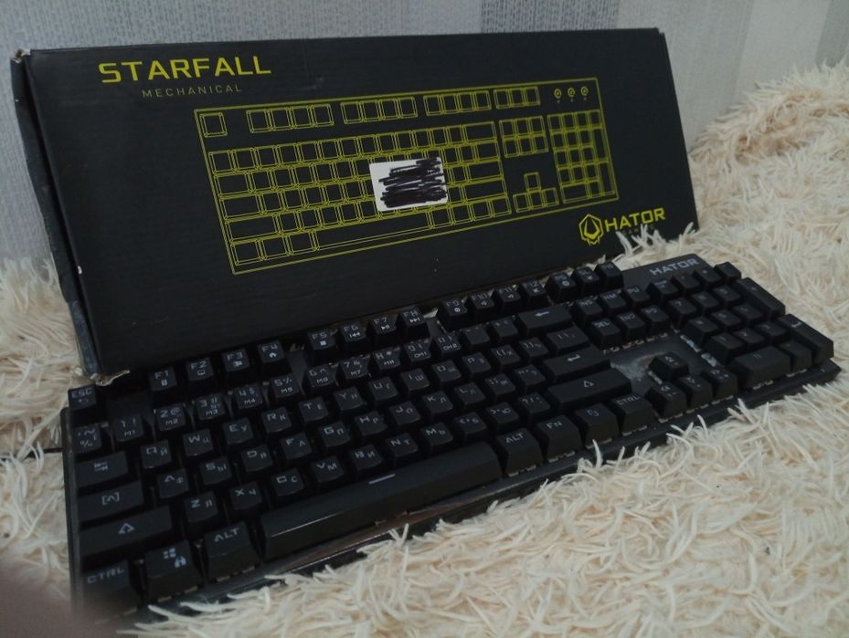 Клавіатура дротова Hator Starfall ,Black.