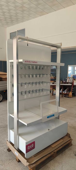 Estantes de arrumação vitrines