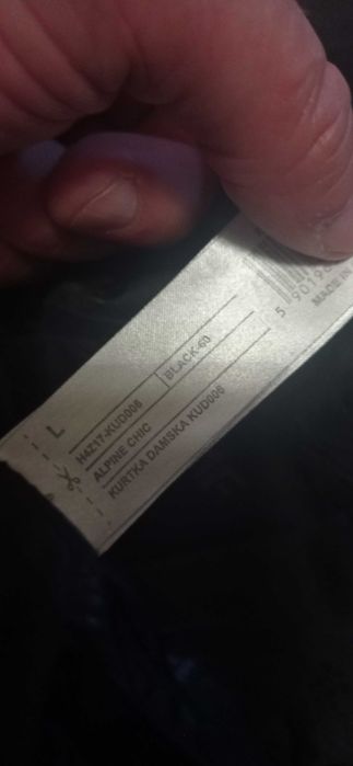 Kurtka puchowa 4F L jesienna damska przejaciowka