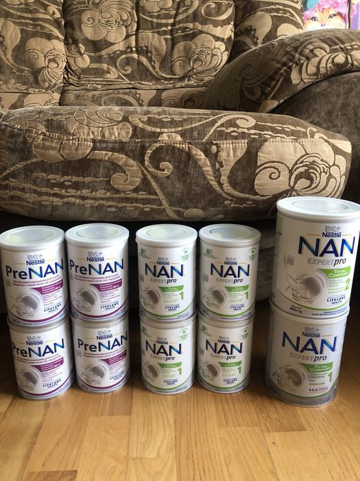 Суміш смесь Pre Nan  та Nan total comfort дитяче харчування