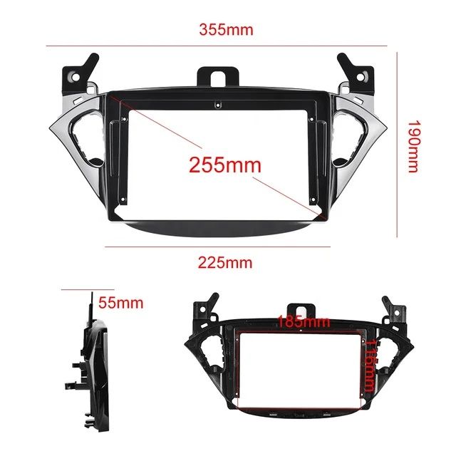 Rádio android OPEL CORSA E 2014 a 19 gps wifi Carplay CANBUS 2/32gb