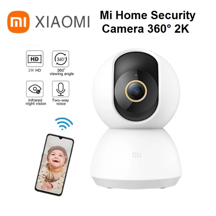 Xiaomi Mi Smart Camera MiJia 2K камера mi відеоняня MJSXJ09CM smart