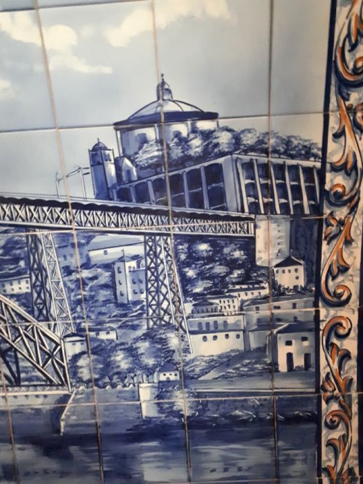Painel em azulejo Porto