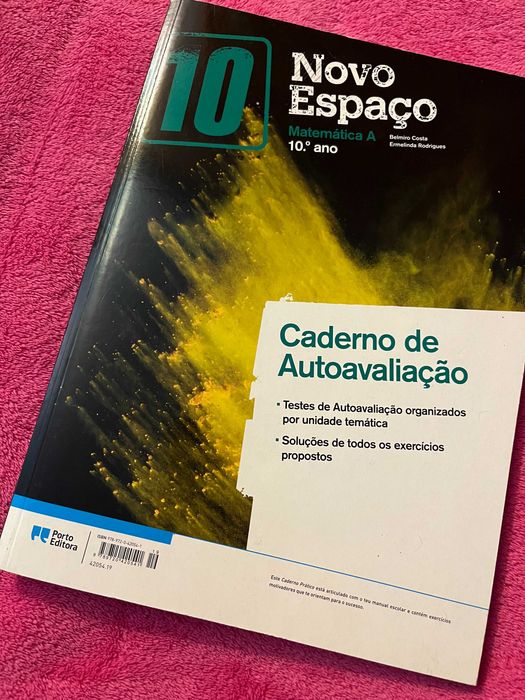 3 Cadernos de atividades - matemática A 10,11e 12 anos