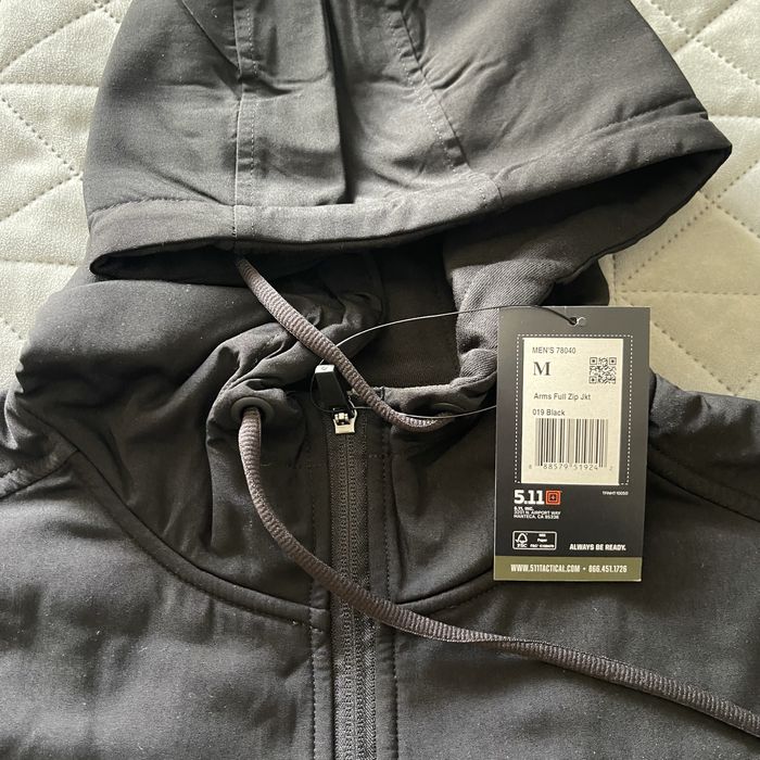 Кофта реглан 5.11 tactical Arms Full Zip Jacket розмір S,M,2XL