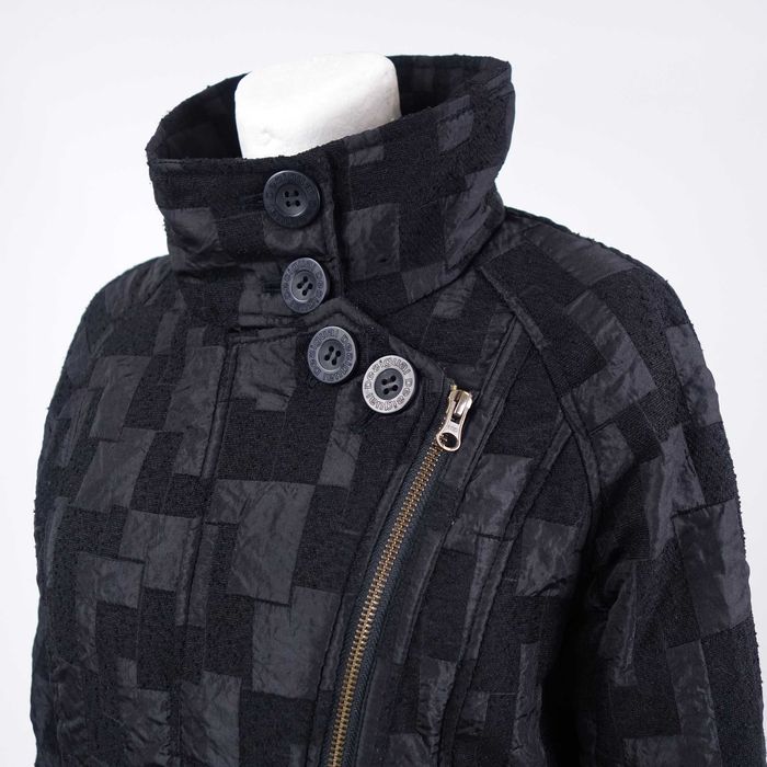 DESIGUAL oryginalny patchworkowy płaszcz PEMIUM