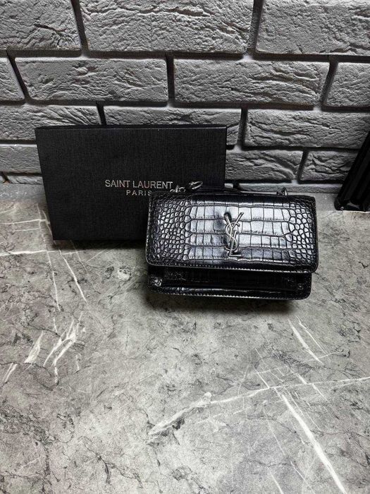 Torba YSL Yves Saint Laurent Czarna Damska