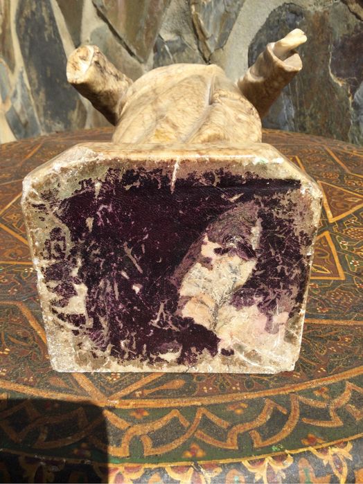 Sagrado Coração de Jesus Mármore Itália Séc XVIII 52 cm Arte Sácra