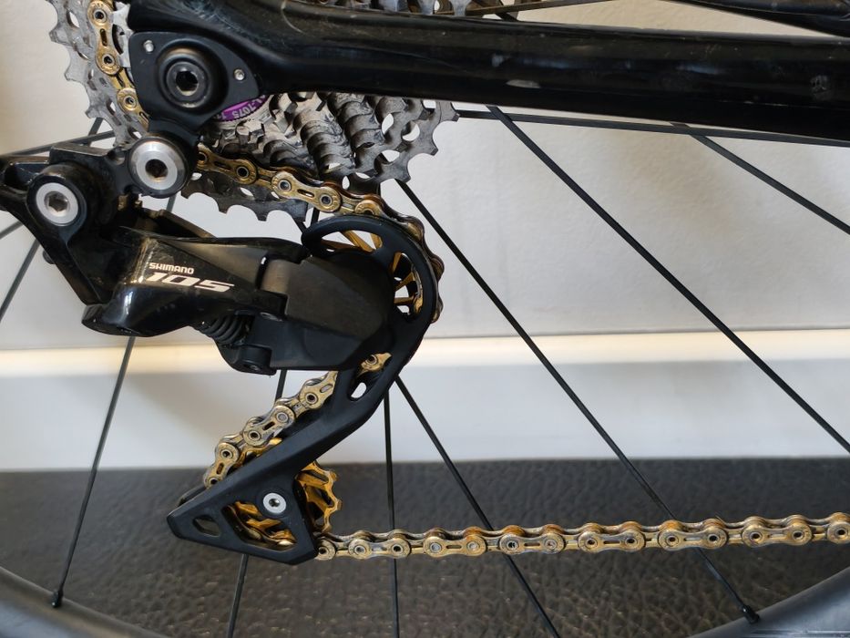 Rower szosowy Giant TCR , 105 , pomiar mocy